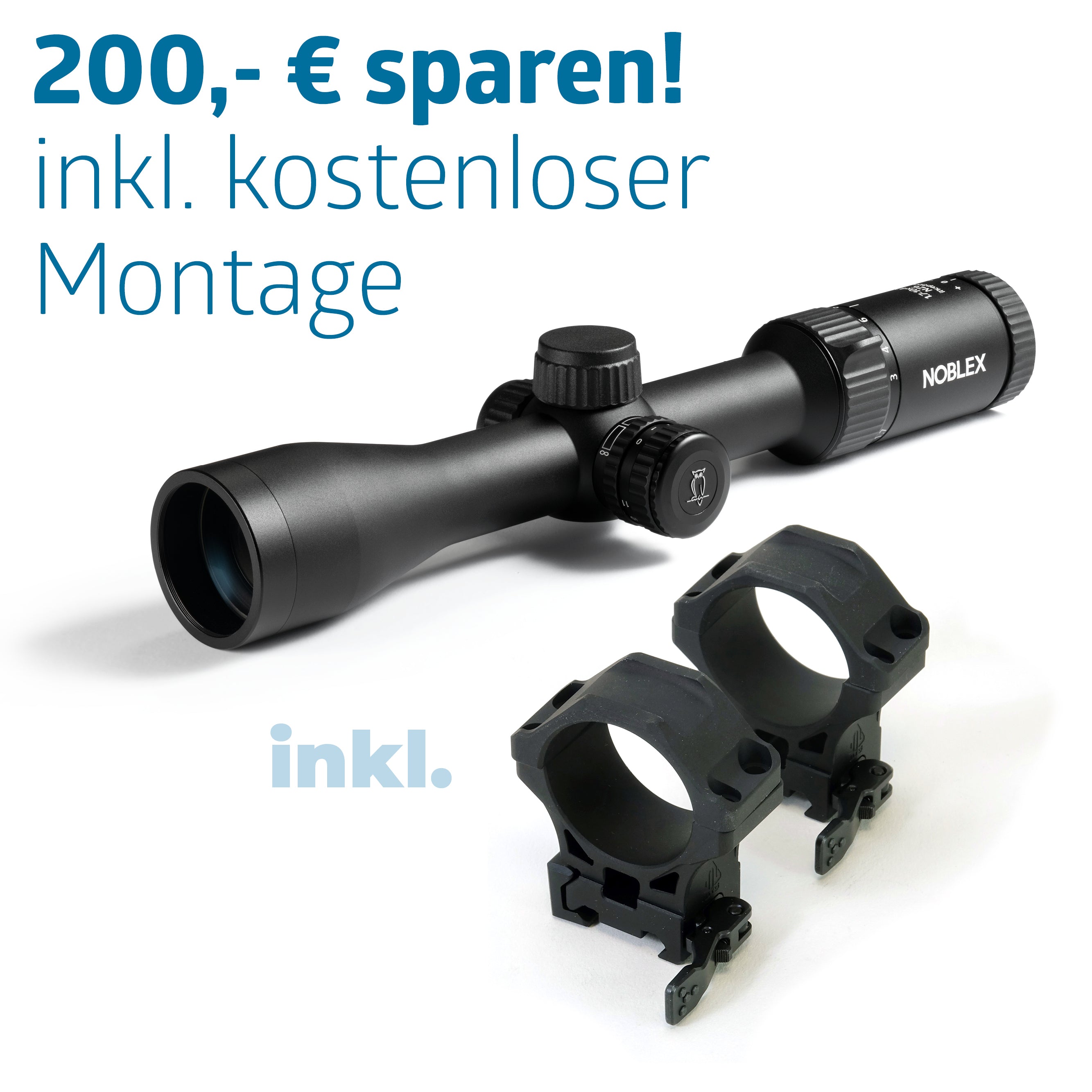 Oferta de verano | NZ6 1,7-10x42 inception incl. juego de montaje Picatinny
